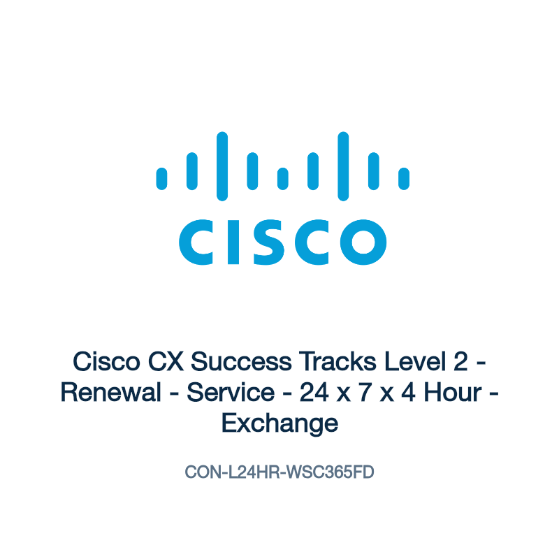 CON-L24HR-WSC365FD: Cisco CX Success Tracks Level 2