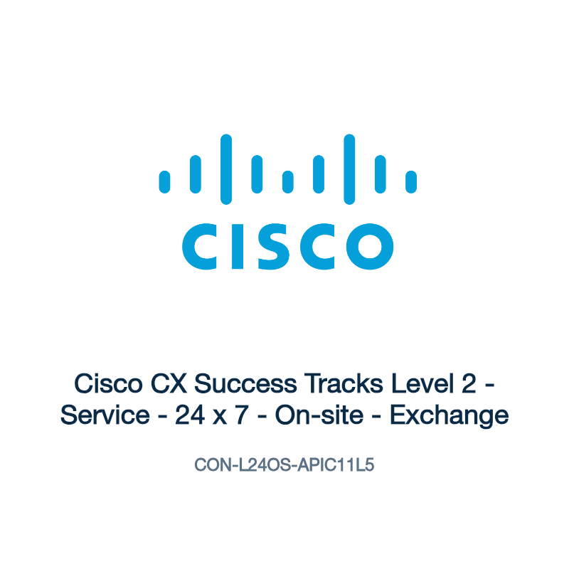 CON-L24OS-APIC11L5: Cisco CX Success Tracks Level 2