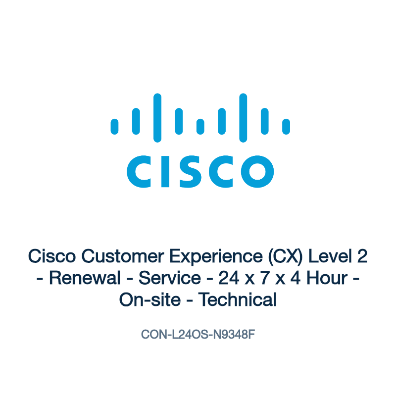CON-L24OS-N9348F: Cisco Customer Experience (CX) Level 2