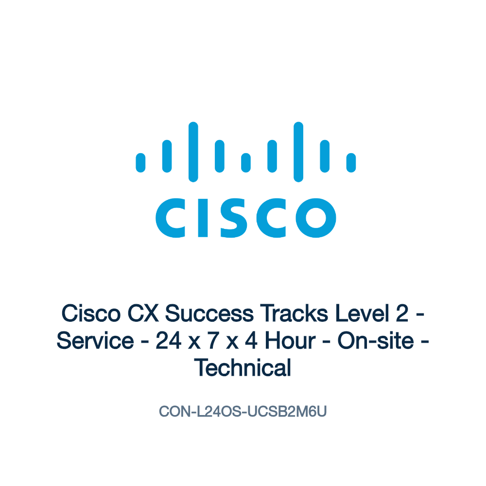 CON-L24OS-UCSB2M6U: Cisco CX Success Tracks Level 2
