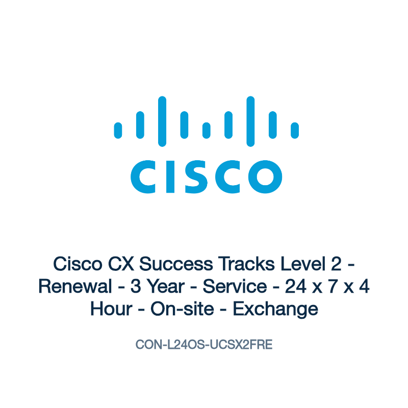 CON-L24OS-UCSX2FRE: Cisco CX Success Tracks Level 2