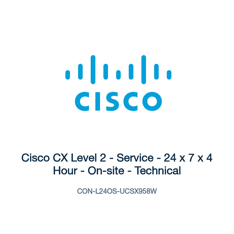 CON-L24OS-UCSX958W: Cisco CX Level 2
