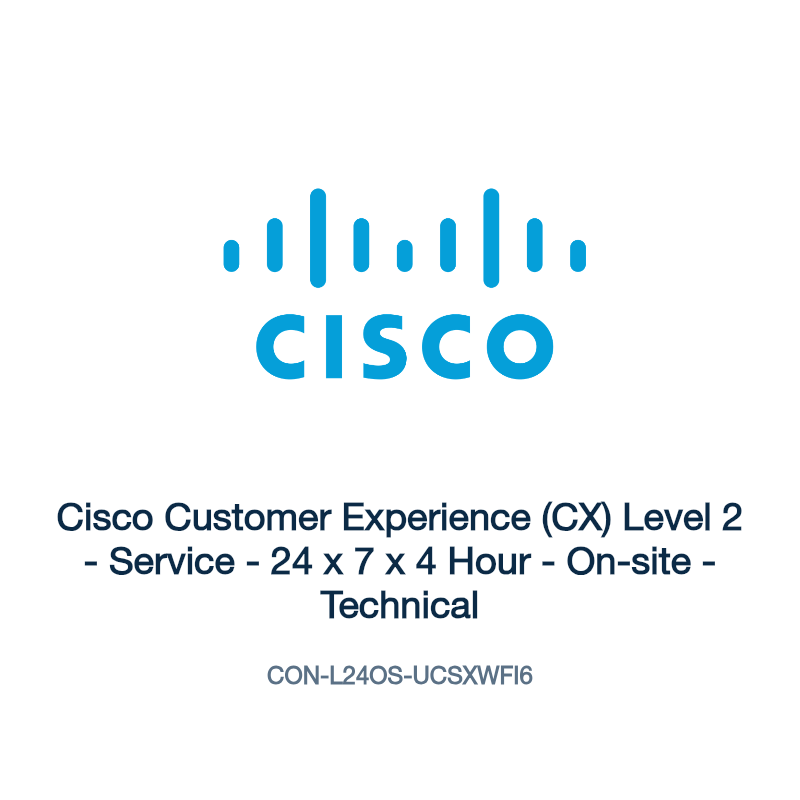 CON-L24OS-UCSXWFI6: Cisco Customer Experience (CX) Level 2
