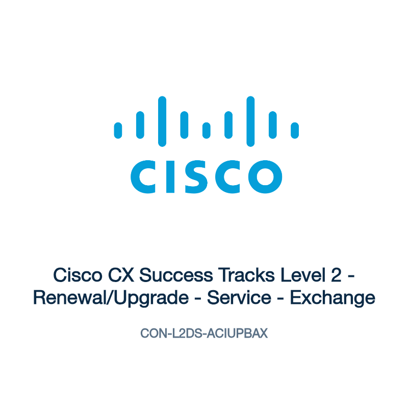 CON-L2DS-ACIUPBAX: Cisco CX Success Tracks Level 2