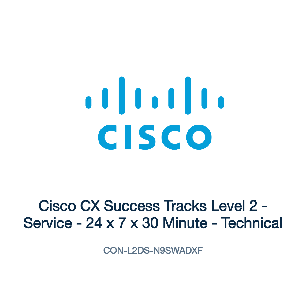 CON-L2DS-N9SWADXF: Cisco CX Success Tracks Level 2