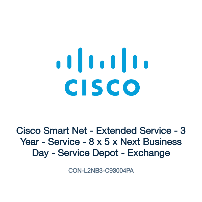 CON-L2NB3-C93004PA: Cisco Smart Net - Extended Service - 3 Year - Service