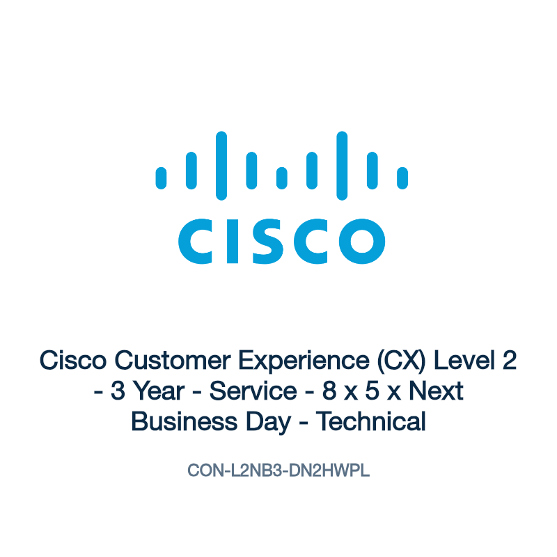 CON-L2NB3-DN2HWPL: Cisco Customer Experience (CX) Level 2