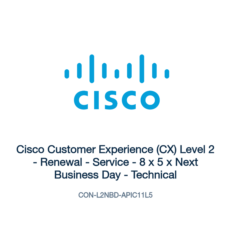 CON-L2NBD-APIC11L5: Cisco Customer Experience (CX) Level 2