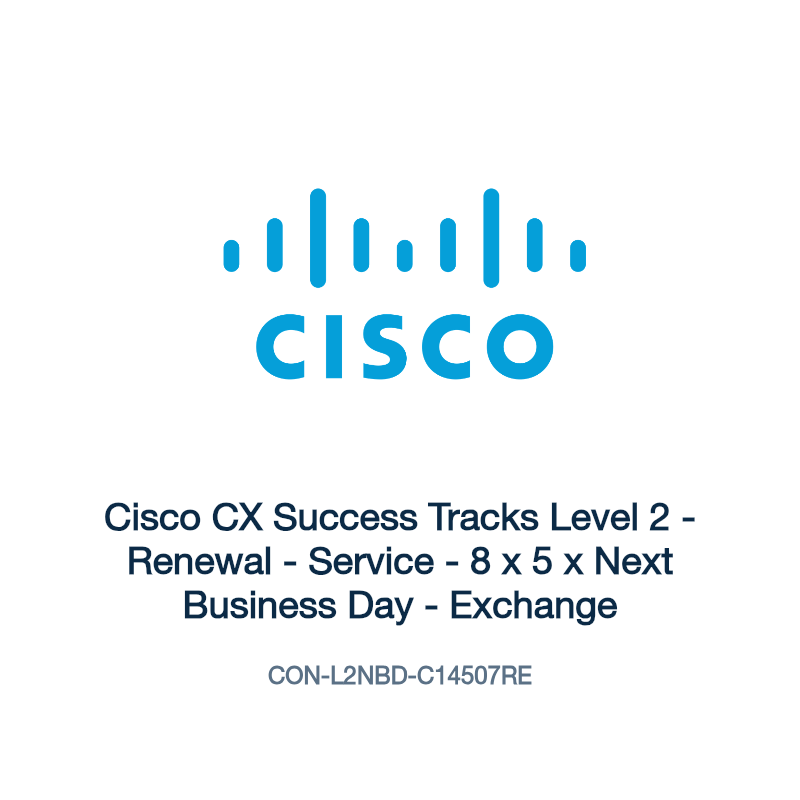 CON-L2NBD-C14507RE: Cisco CX Success Tracks Level 2