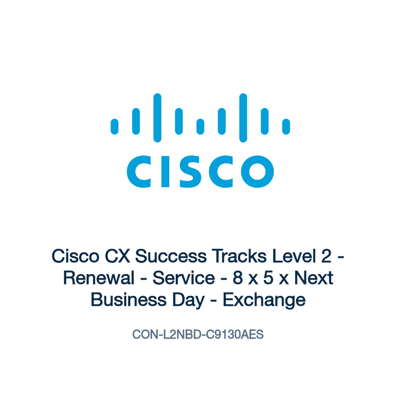 CON-L2NBD-C9130AES: Cisco CX Success Tracks Level 2