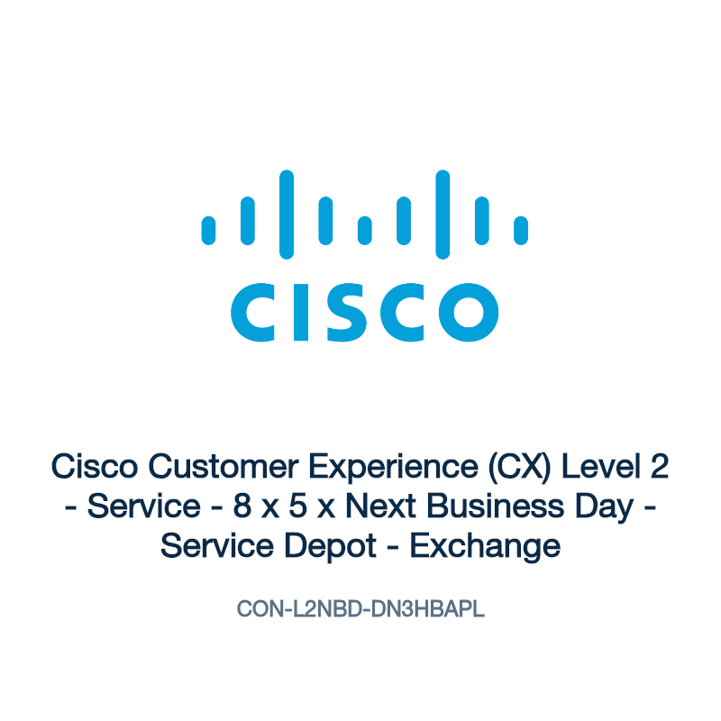 CON-L2NBD-DN3HBAPL: Cisco Customer Experience (CX) Level 2