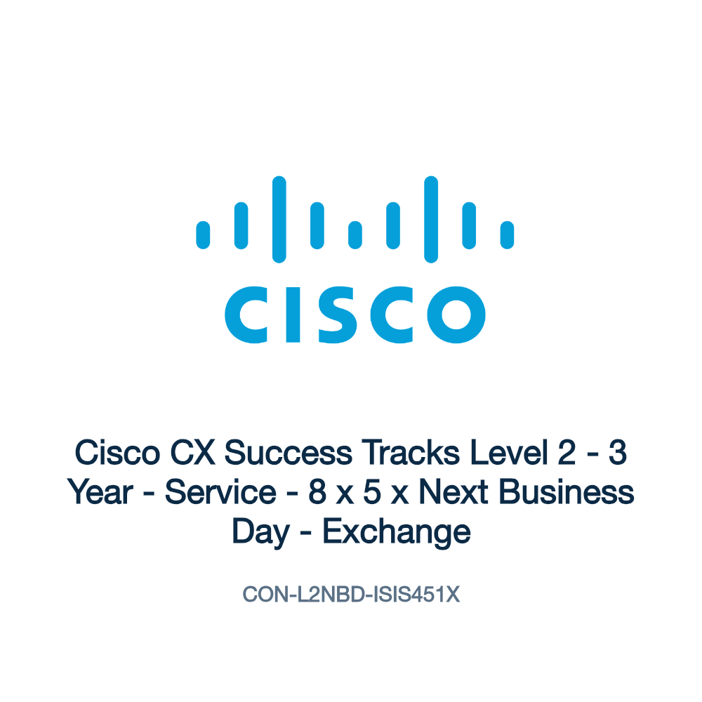 CON-L2NBD-ISIS451X: Cisco CX Success Tracks Level 2