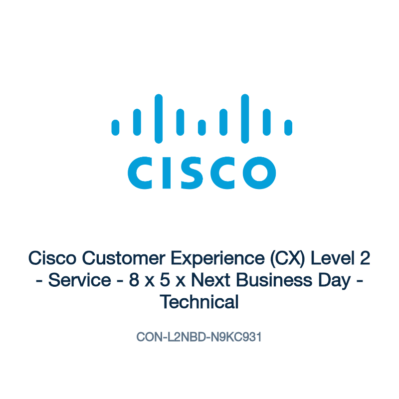 CON-L2NBD-N9KC931: Cisco Customer Experience (CX) Level 2