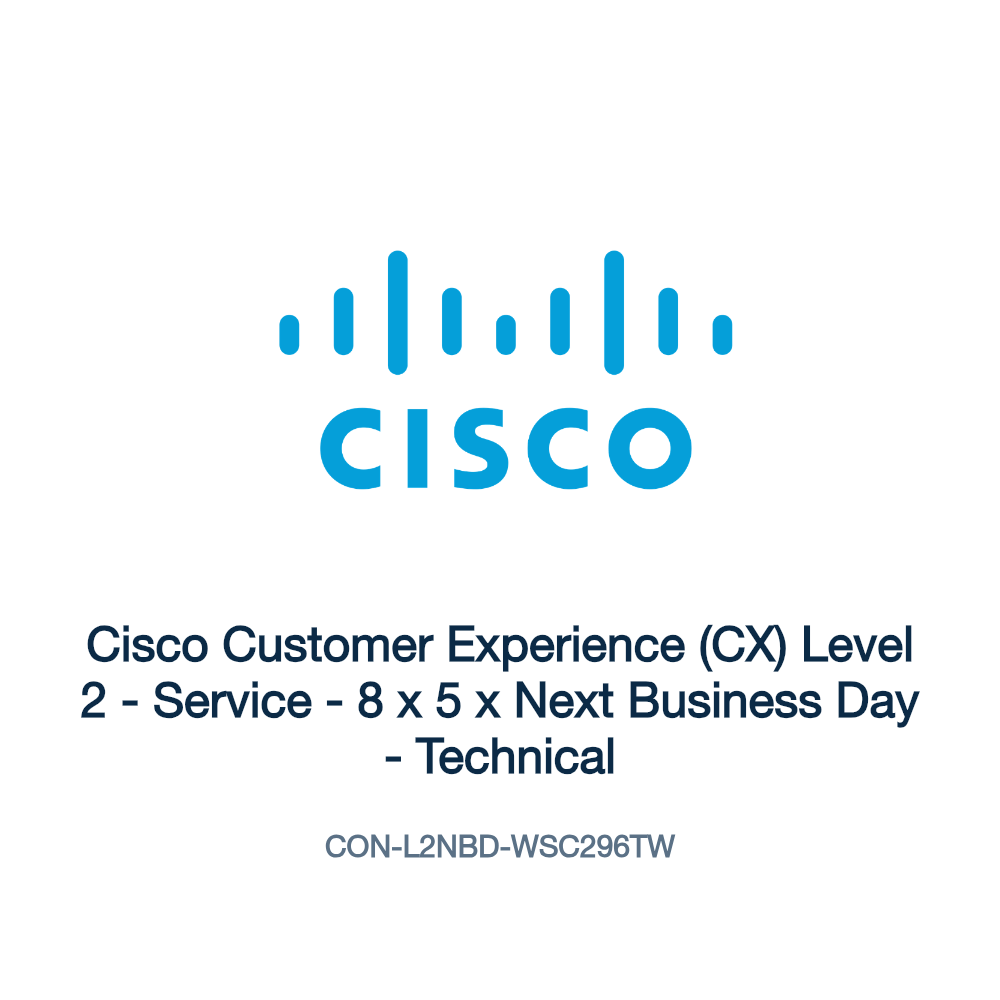 CON-L2NBD-WSC296TW: Cisco Customer Experience (CX) Level 2
