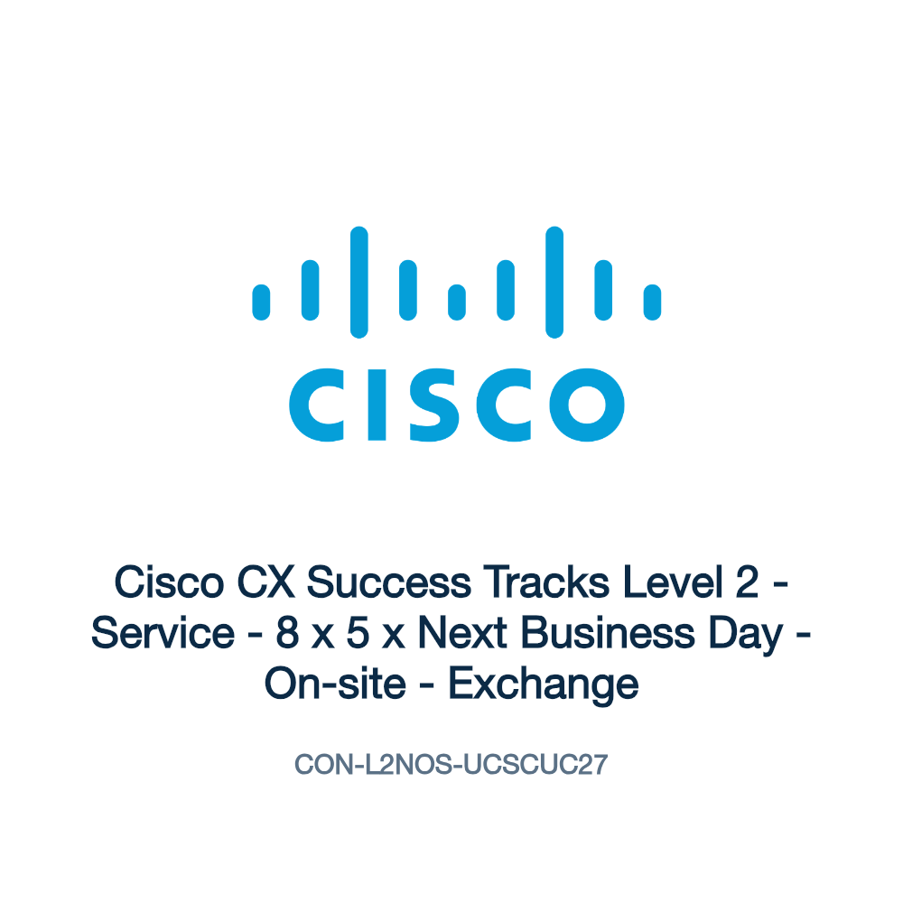 CON-L2NOS-UCSCUC27: Cisco CX Success Tracks Level 2
