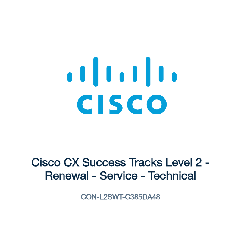CON-L2SWT-C385DA48: Cisco CX Success Tracks Level 2