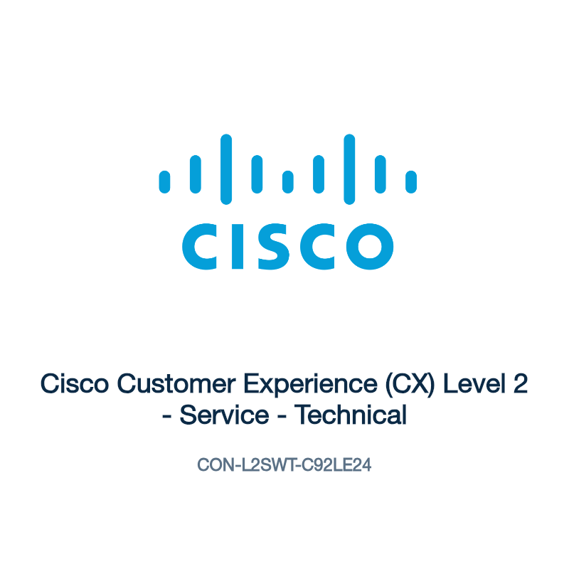 CON-L2SWT-C92LE24: Cisco Customer Experience (CX) Level 2