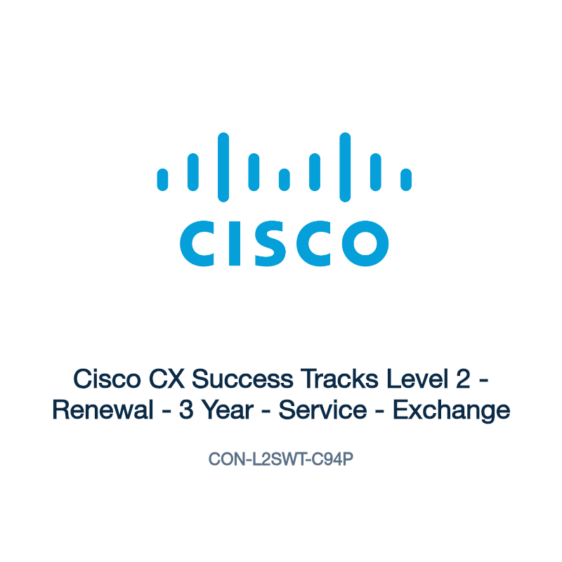 CON-L2SWT-C94P: Cisco CX Success Tracks Level 2