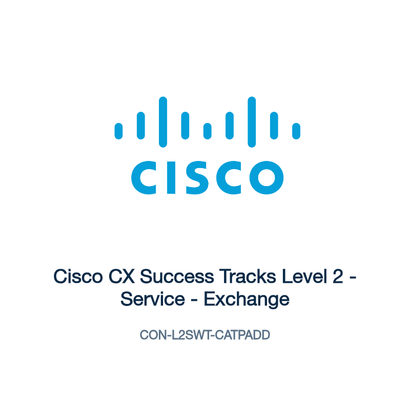 CON-L2SWT-CATPADD: Cisco CX Success Tracks Level 2