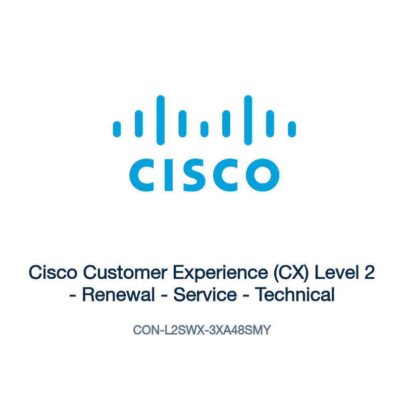 CON-L2SWX-3XA48SMY: Cisco Customer Experience (CX) Level 2
