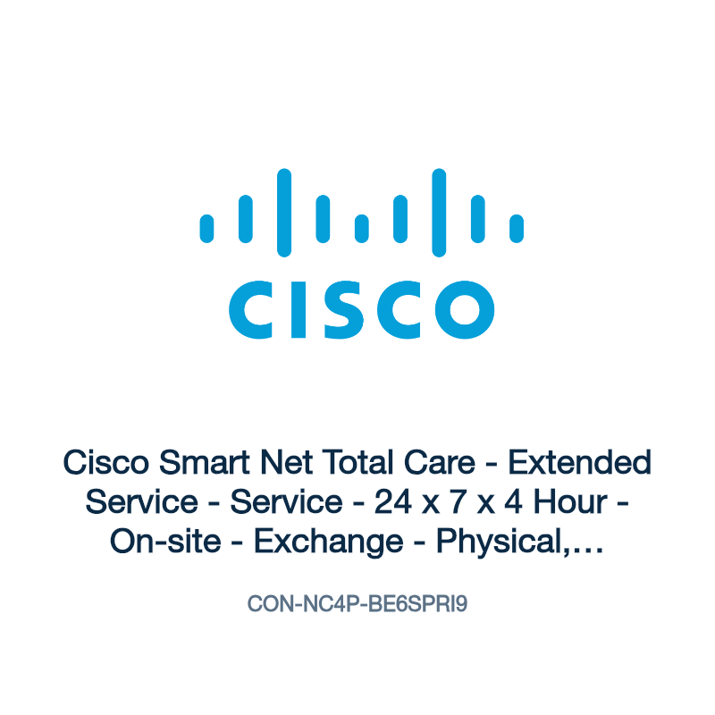CON-NC4P-BE6SPRI9: Cisco Smart Net Total Care