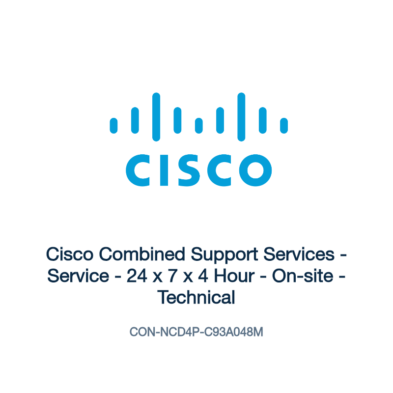 CON-NCD4P-C93A048M: Cisco Combined Support Services
