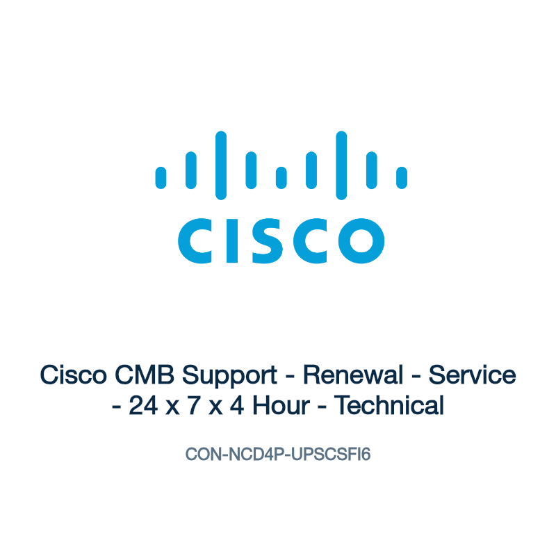 CON-NCD4P-UPSCSFI6: Cisco CMB Support