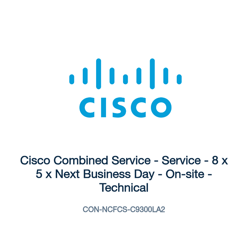 CON-NCFCS-C9300LA2: Cisco Combined Service