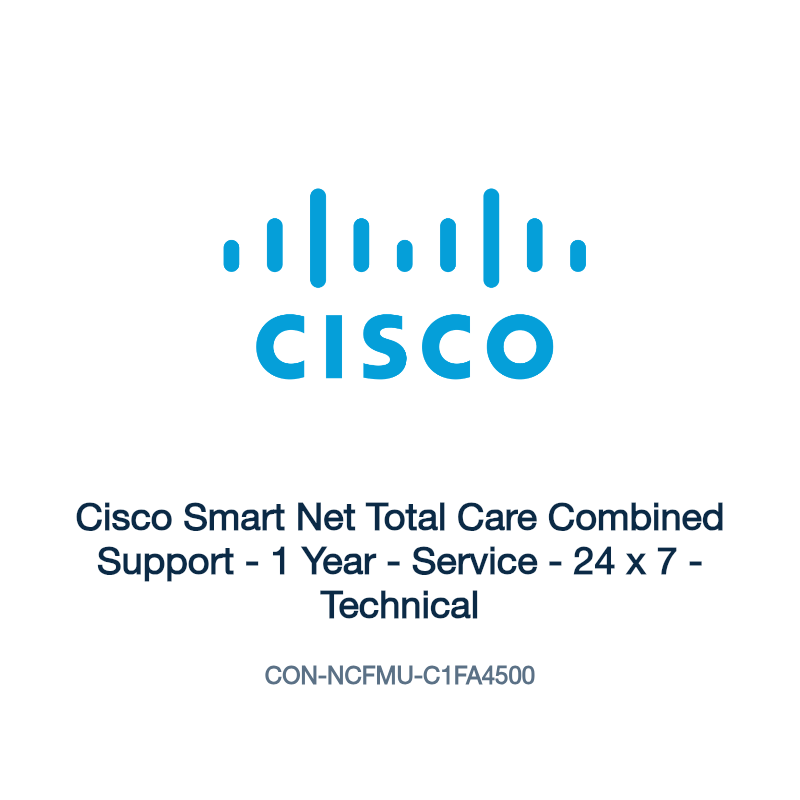CON-NCFMU-C1FA4500: Cisco Smart Net Total Care Combined Support