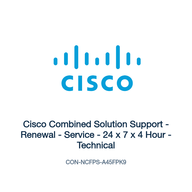 CON-NCFPS-A45FPK9: Cisco Combined Solution Support