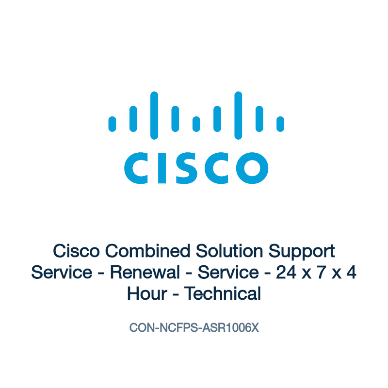 CON-NCFPS-ASR1006X: Cisco Combined Solution Support Service