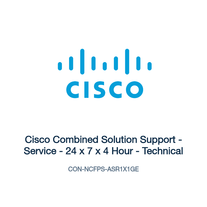 CON-NCFPS-ASR1X1GE: Cisco Combined Solution Support