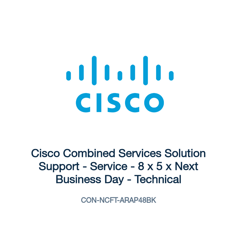 CON-NCFT-ARAP48BK: Cisco Combined Services Solution Support