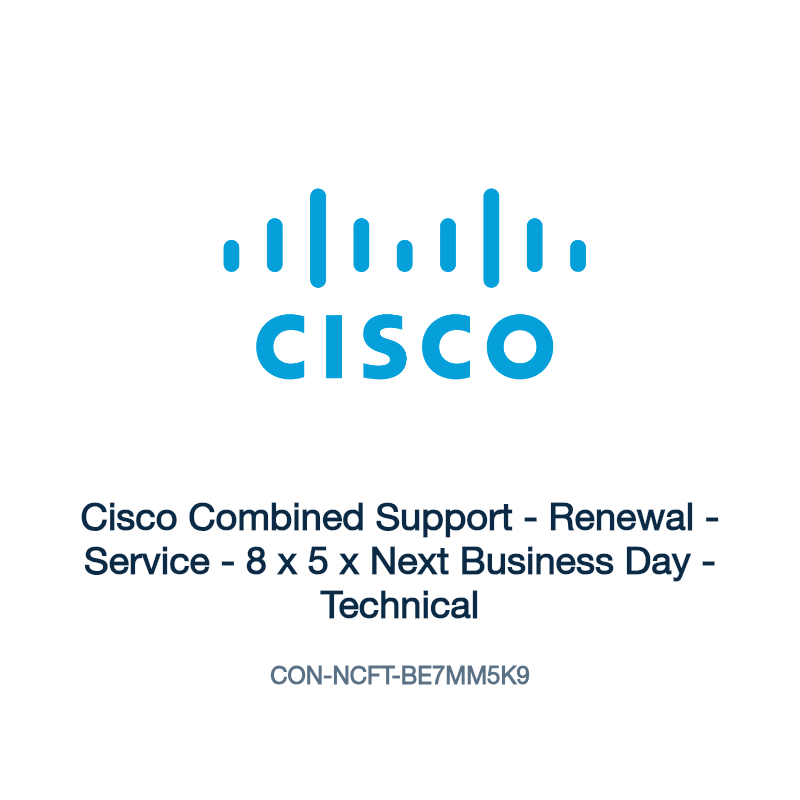 CON-NCFT-BE7MM5K9: Cisco Combined Support