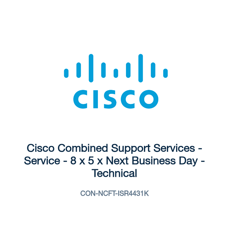 CON-NCFT-ISR4431K: Cisco Combined Support Services
