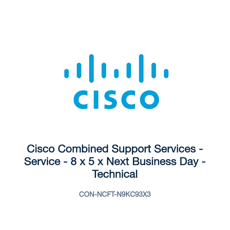 CON-NCFT-N9KC93X3: Cisco Combined Support Services