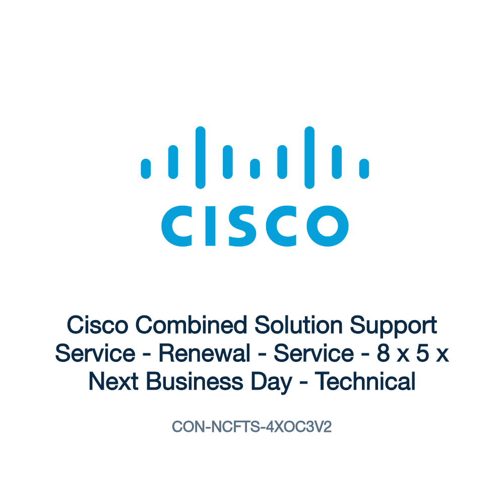 CON-NCFTS-4XOC3V2: Cisco Combined Solution Support Service