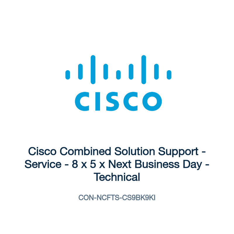 CON-NCFTS-CS9BK9KI: Cisco Combined Solution Support