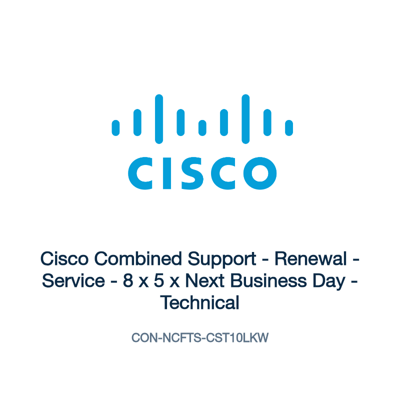 CON-NCFTS-CST10LKW: Cisco Combined Support