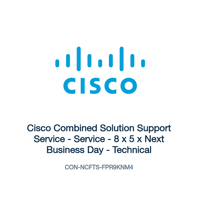 CON-NCFTS-FPR9KNM4: Cisco Combined Solution Support Service