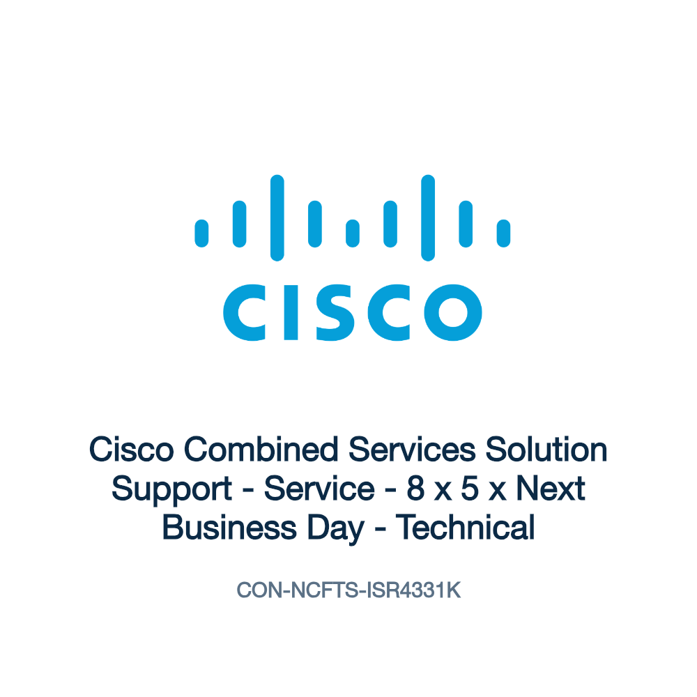CON-NCFTS-ISR4331K: Cisco Combined Services Solution Support