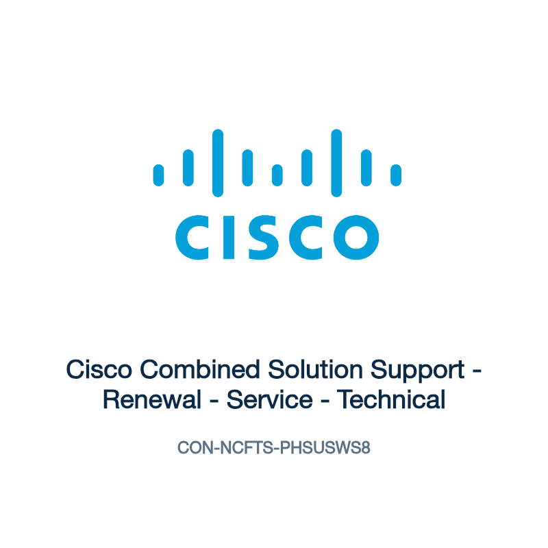 CON-NCFTS-PHSUSWS8: Cisco Combined Solution Support