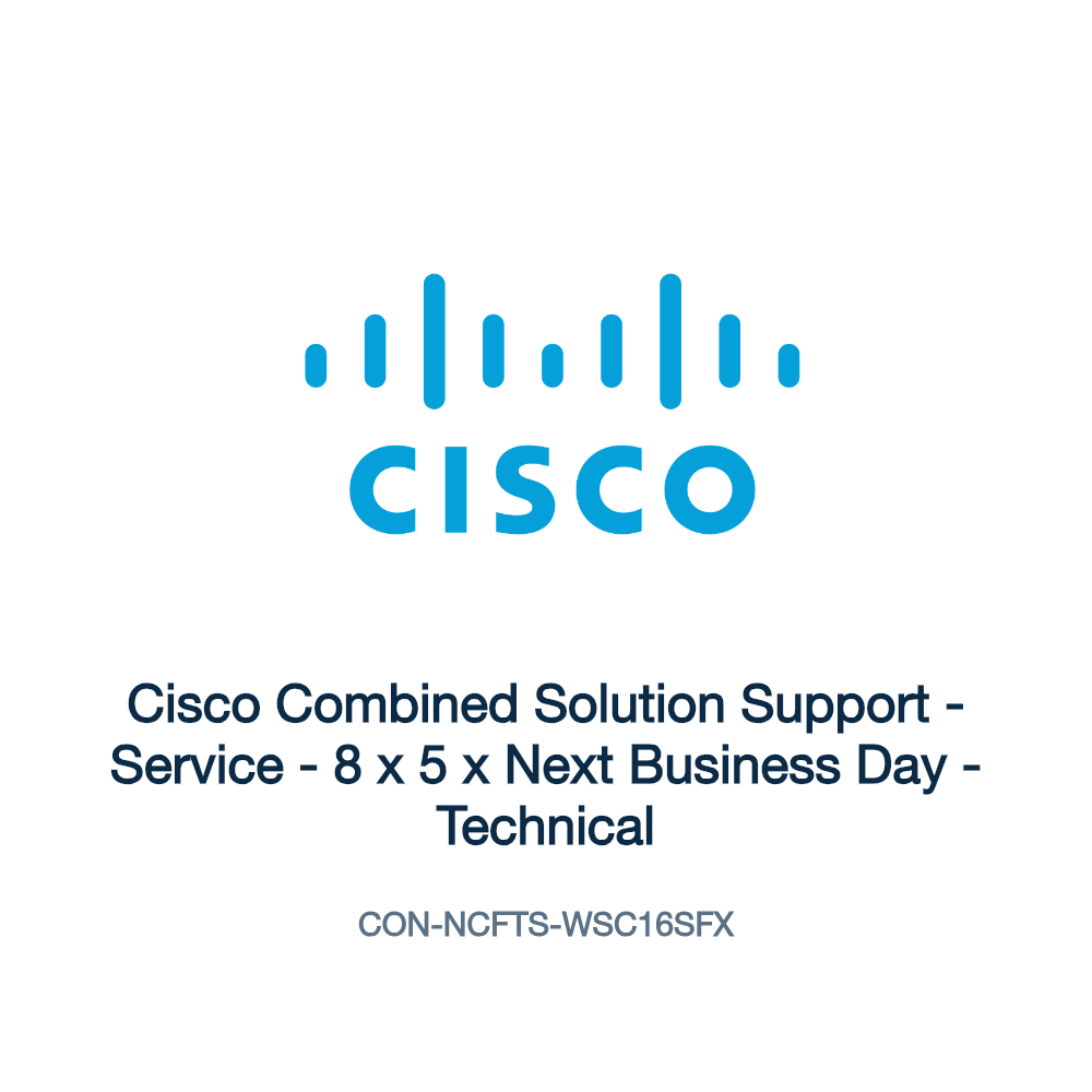 CON-NCFTS-WSC16SFX: Cisco Combined Solution Support