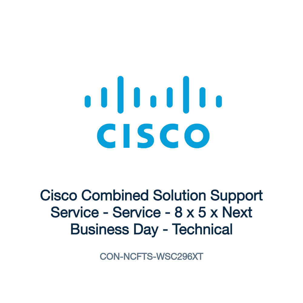CON-NCFTS-WSC296XT: Cisco Combined Solution Support Service