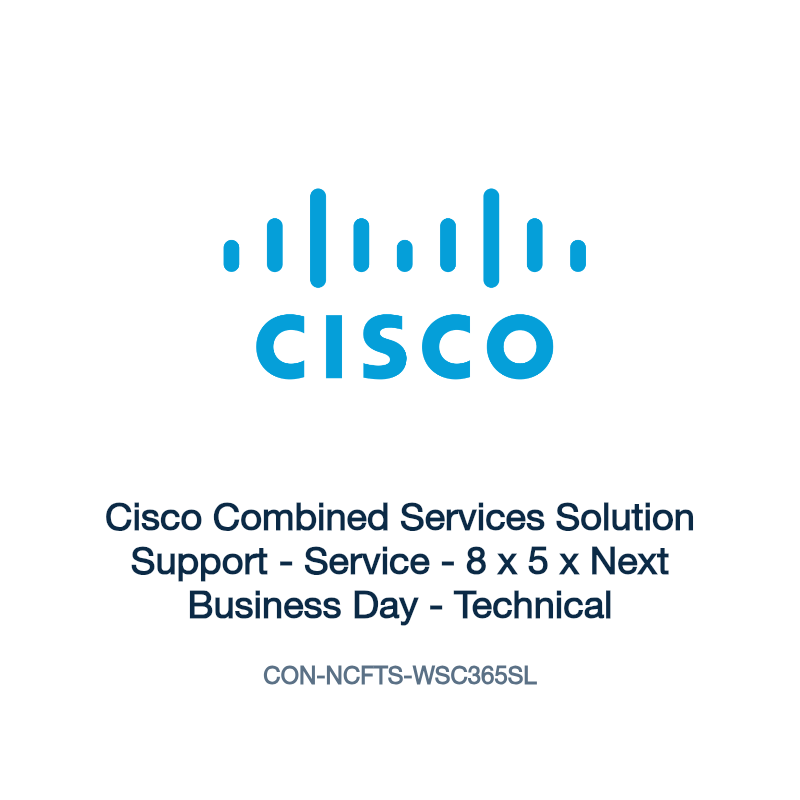 CON-NCFTS-WSC365SL: Cisco Combined Services Solution Support