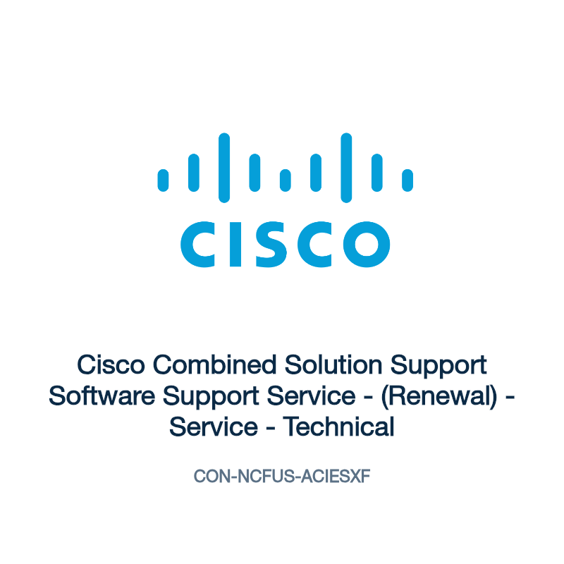 CON-NCFUS-ACIESXF: Cisco Combined Solution Support Software Support Service