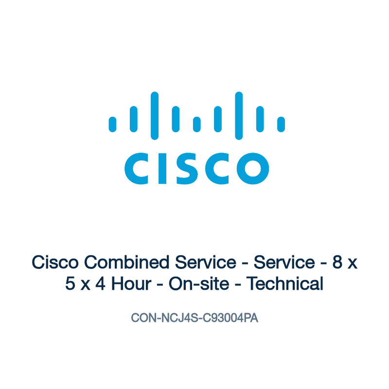 CON-NCJ4S-C93004PA: Cisco Combined Service