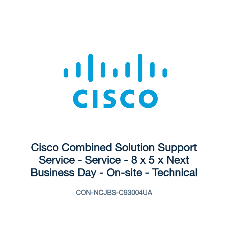 CON-NCJBS-C93004UA: Cisco Combined Solution Support Service
