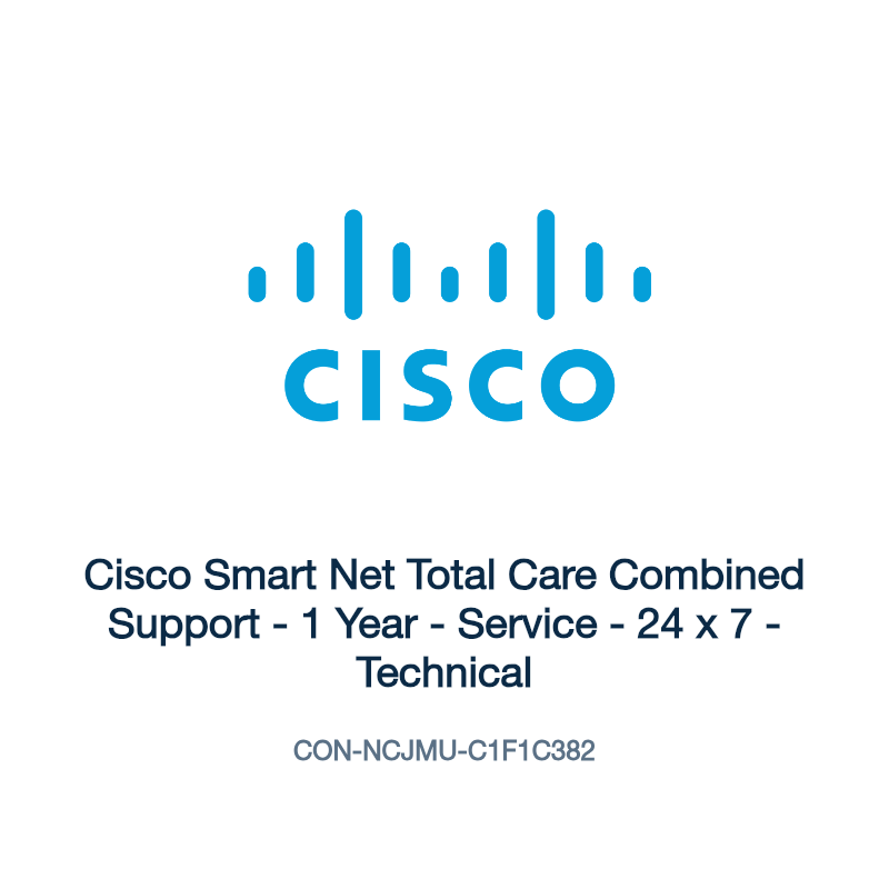 CON-NCJMU-C1F1C382: Cisco Smart Net Total Care Combined Support