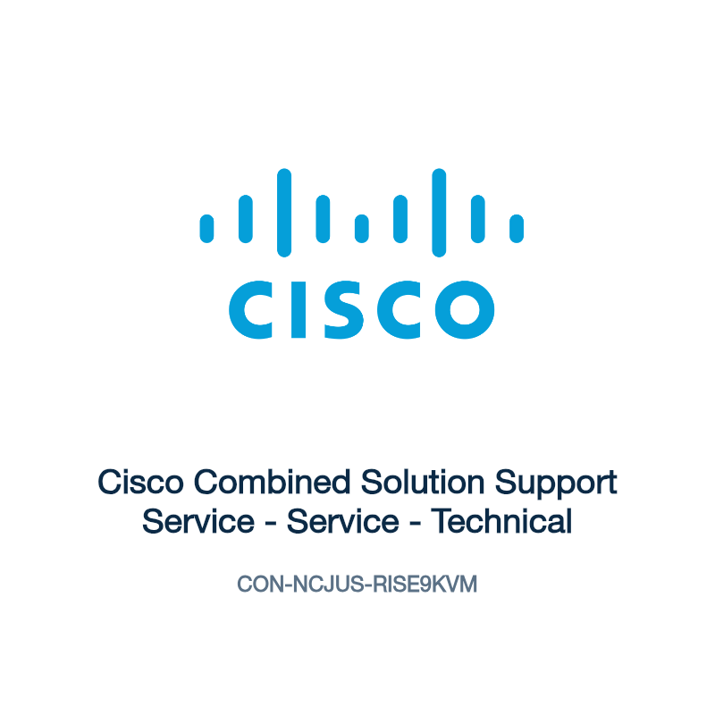 CON-NCJUS-RISE9KVM: Cisco Combined Solution Support Service